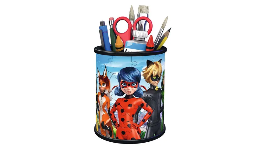 Ravensburger Puzzle - 3D Puzzles - Utensilo Miraculous - 54 Teile