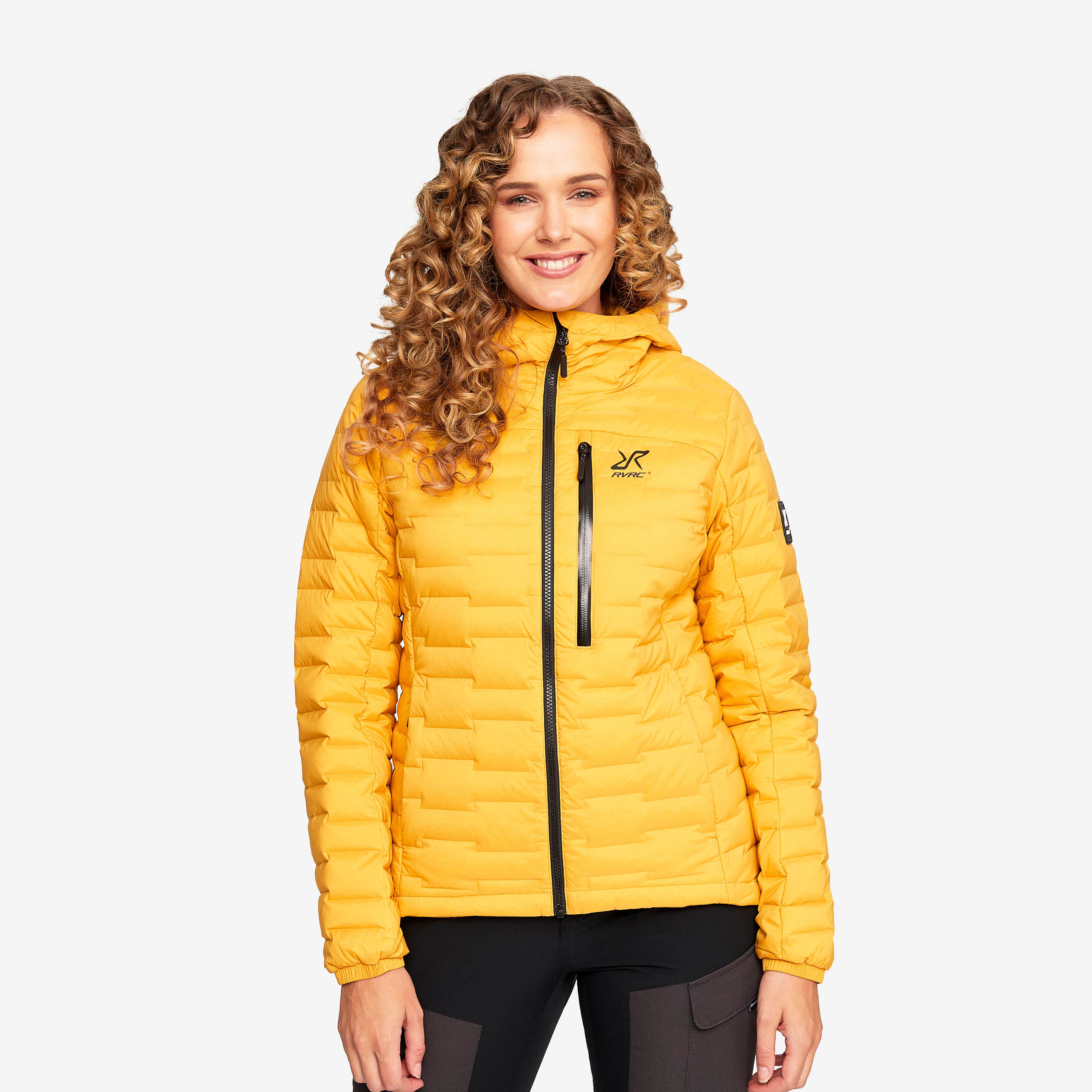 Flex Down Jacket Femme Lemon Curry