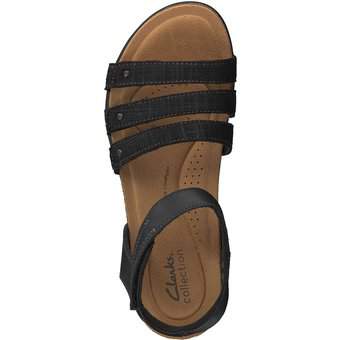 Clarks April Dove Sandale in schwarz