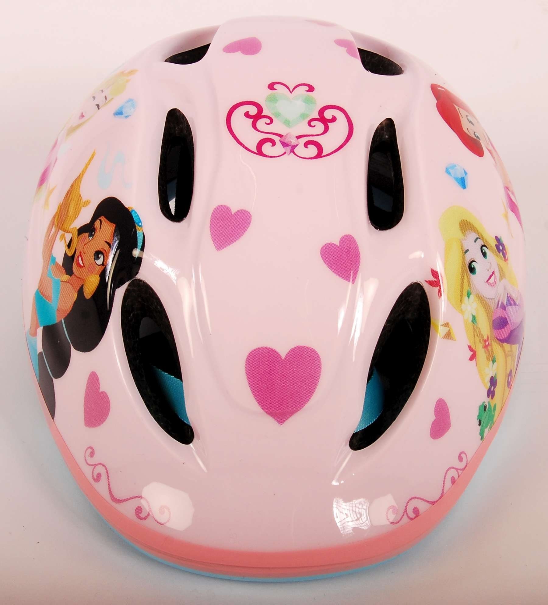 Princess Kinderfahrradhelm - Rosa - 52-56 cm, 200 g - 3 - 12 Jahre - Aschenputtel - Jasmin