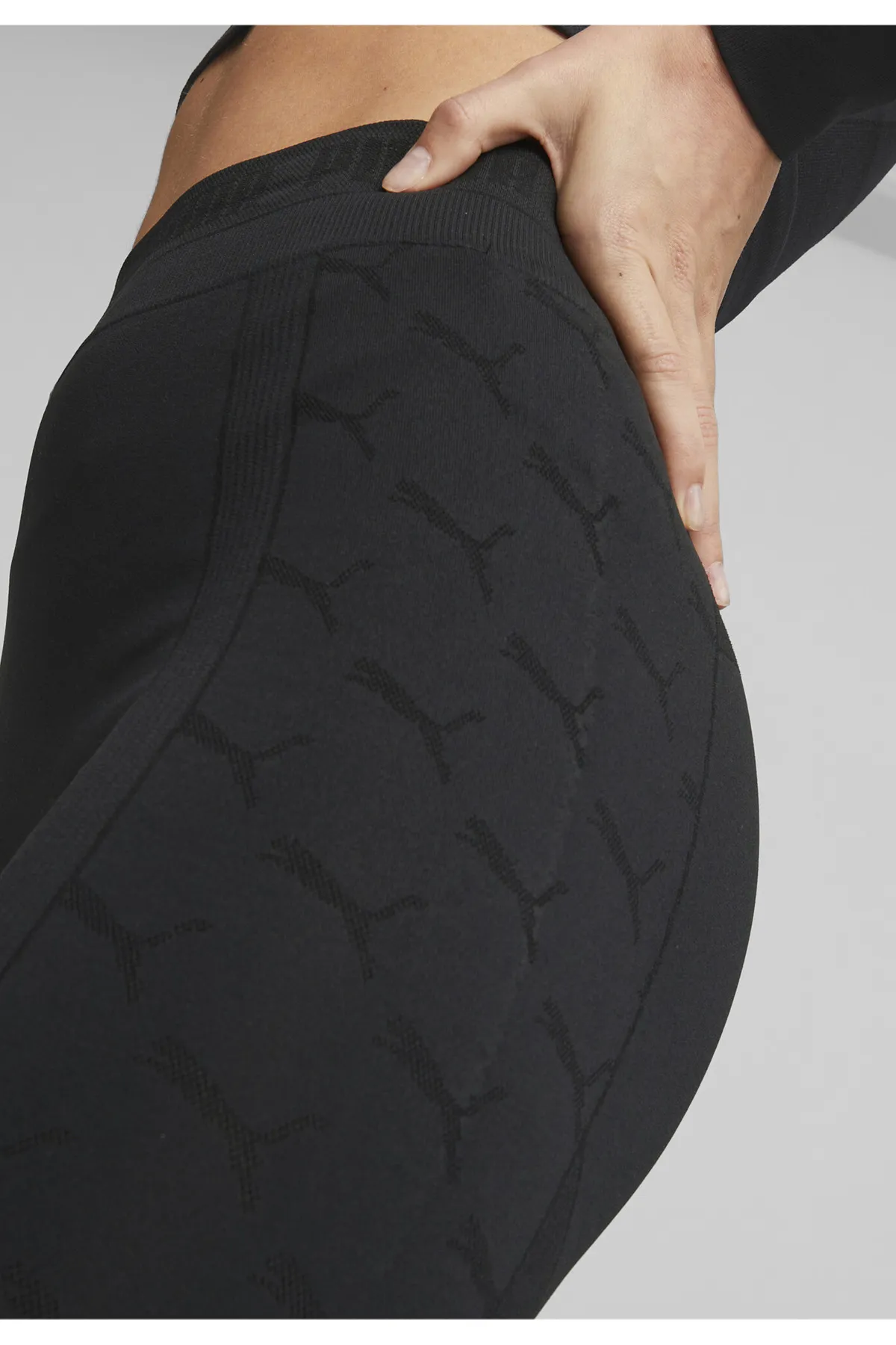 Puma  Sport-Leggings - Schwarz - Hoher Bund