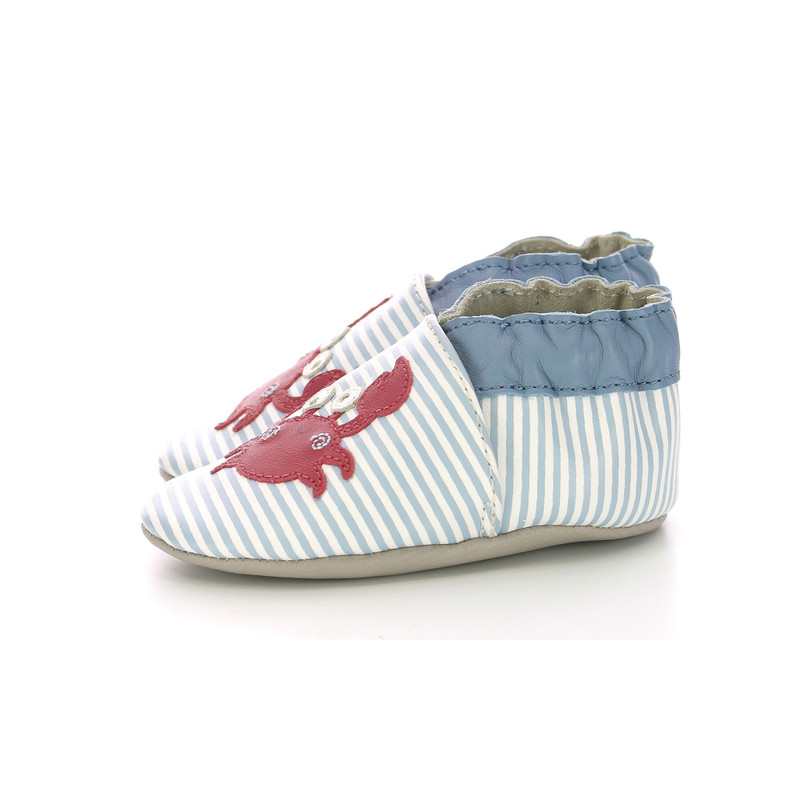 Chaussons cuir Scratch Crab