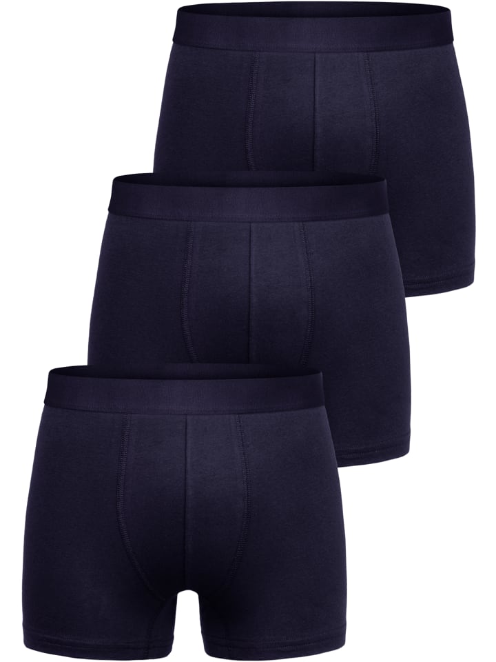 Amaci&Sons 3er Pack Boxershorts BEAU in Navyblau/Navyblau günstig kaufen