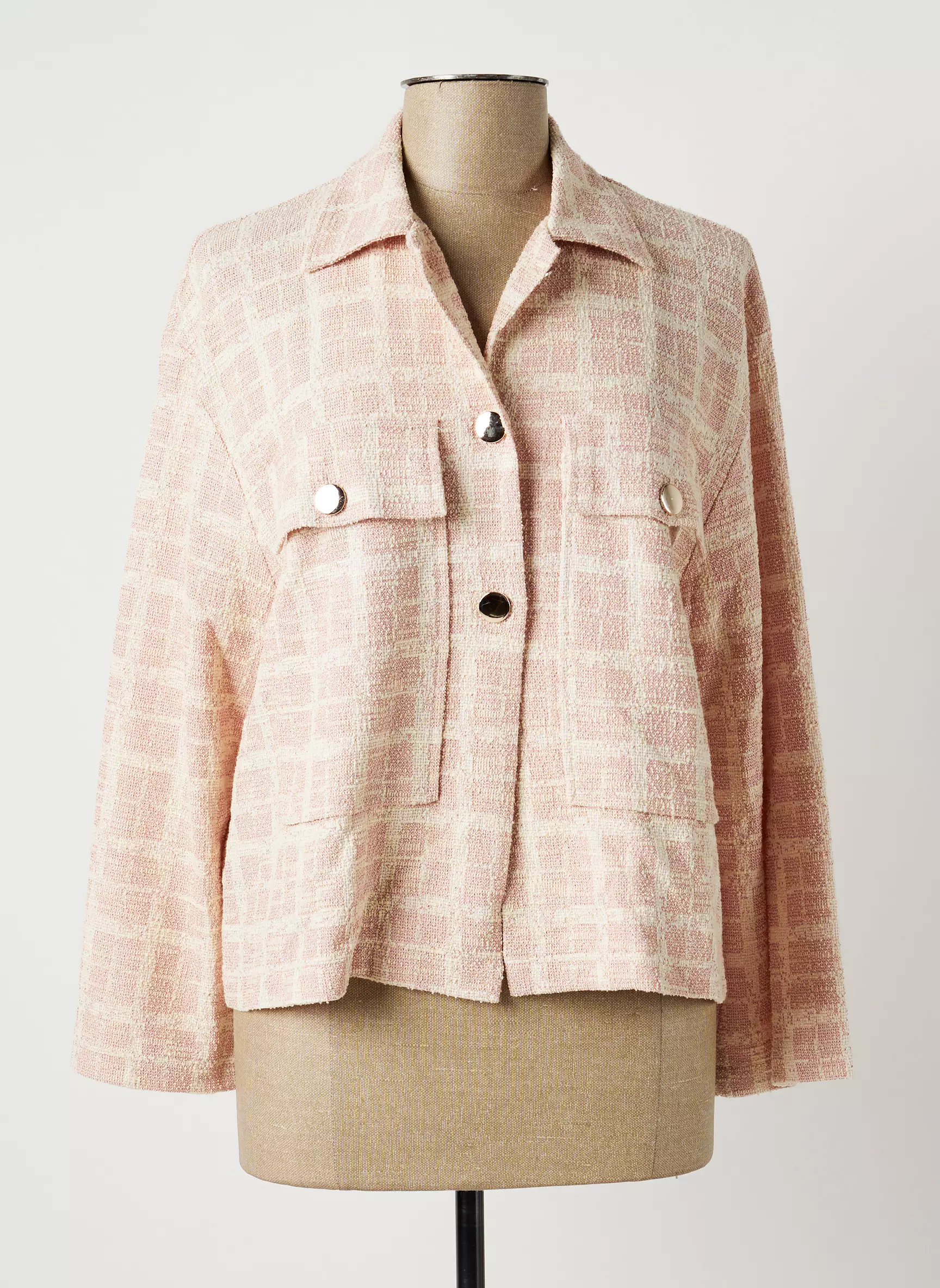 Signe Nature Vestecasual Femme couleur rose