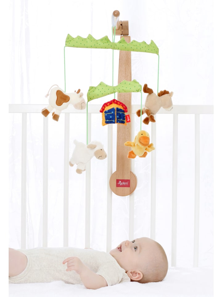 Sigikid Mobilehalter Holz PlayQ in hellbraun günstig kaufen onesize