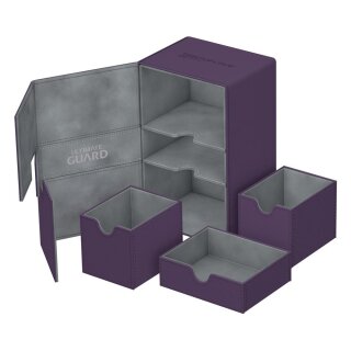 UG - Twin Flip´n´Tray Deck Case 160+ Xenoskin Violett