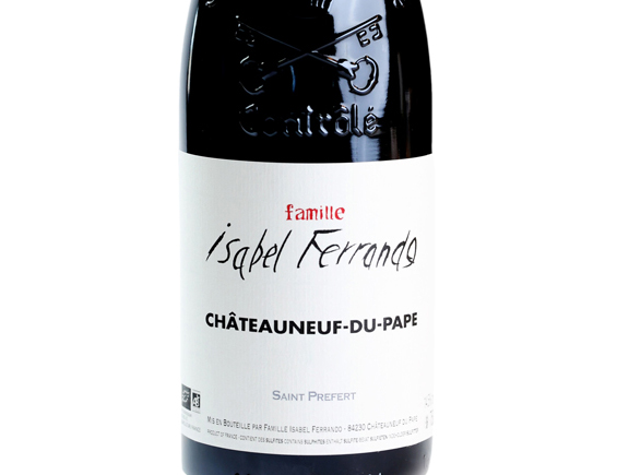 Saint-Préfert Châteauneuf-du-Pape Famille Isabel Ferrando Rouge 2020 Rhône Châteauneuf du Pape