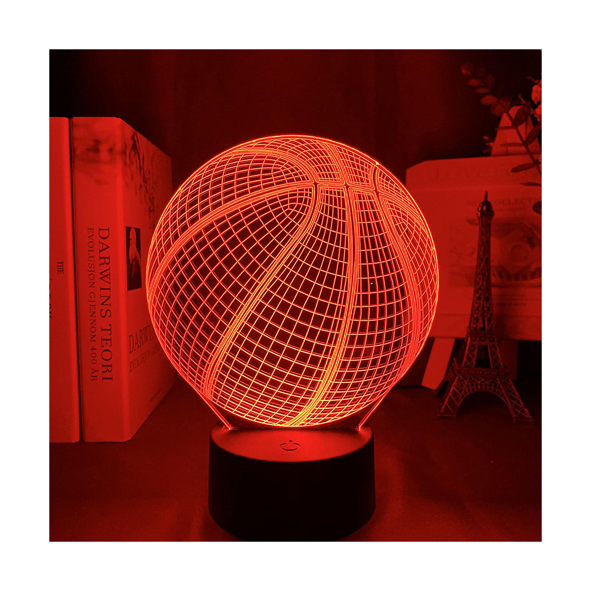 Fußball 3D Illusion Lampe mit 16 Farben Nachtlichter für Kinder