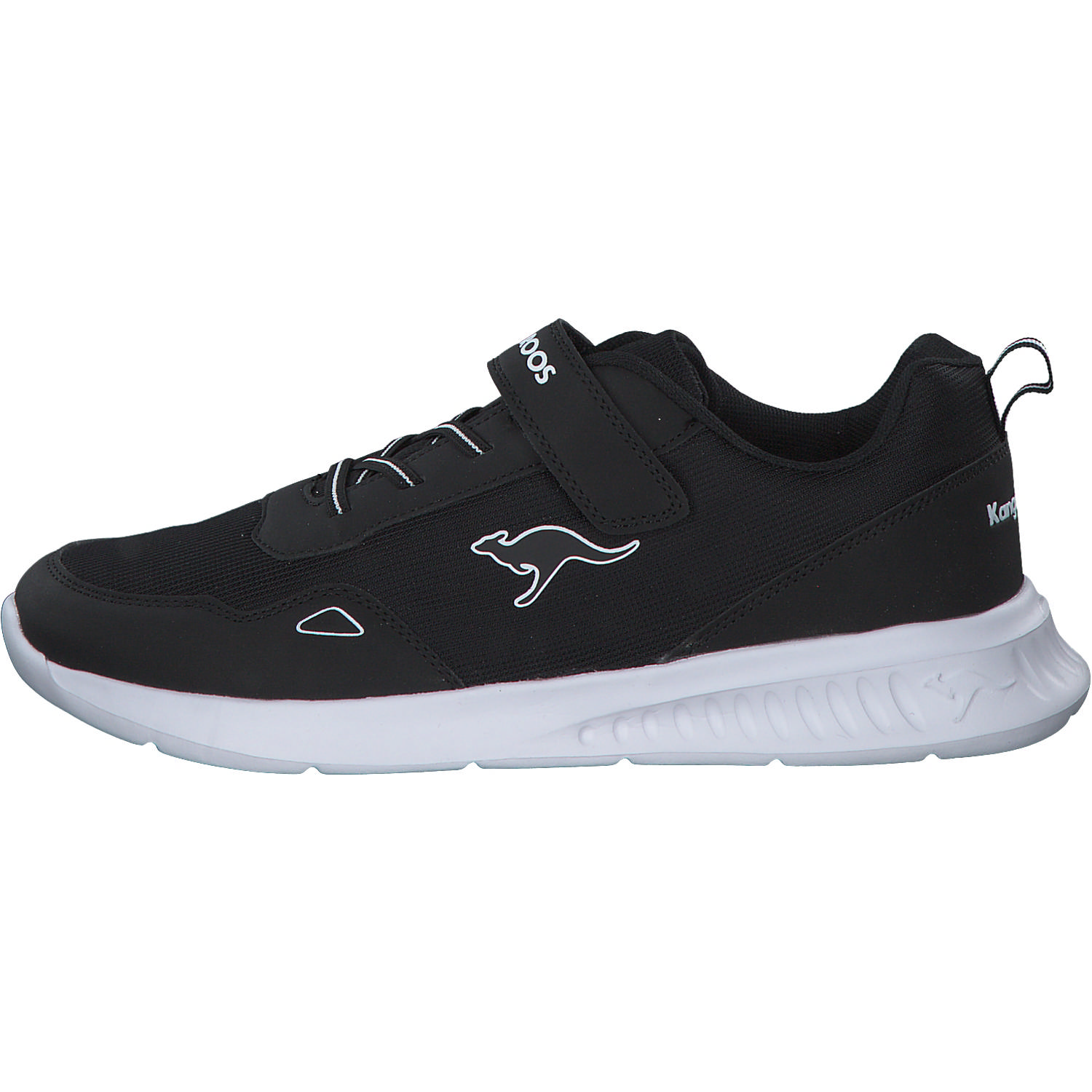 KangaROOS KL-Win EV 10132, Sportliche Slipper, Kinder, Schwarz