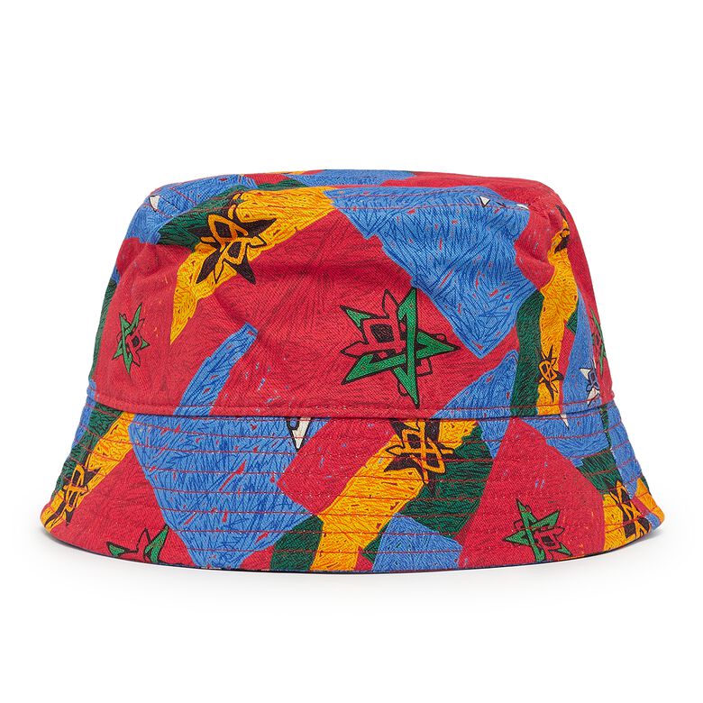 Daily Paper Rebuk Hat red/blue/yellow flag