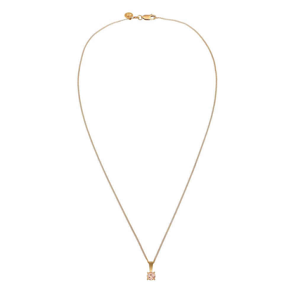 Elli PREMIUM Elli PREMIUM Collier Femmes Pendentif Solitaire Elégant avec pierre précieuse Mor Bijoux