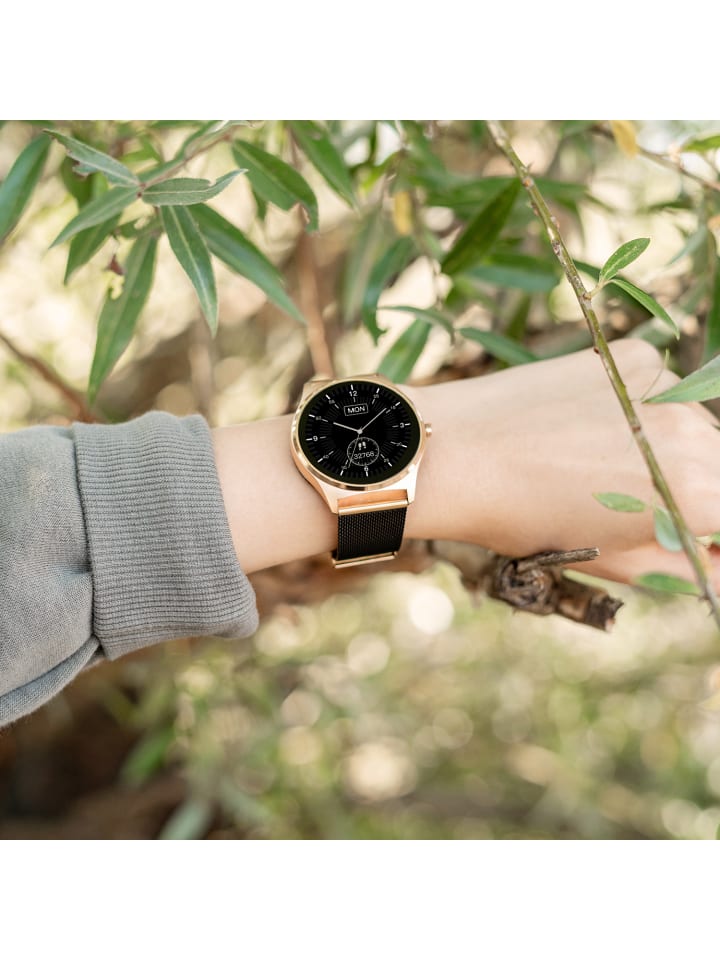 XCOAST Smartwatch XCOAST JOLI XC PRO in Schwarz/Gold günstig kaufen onesize