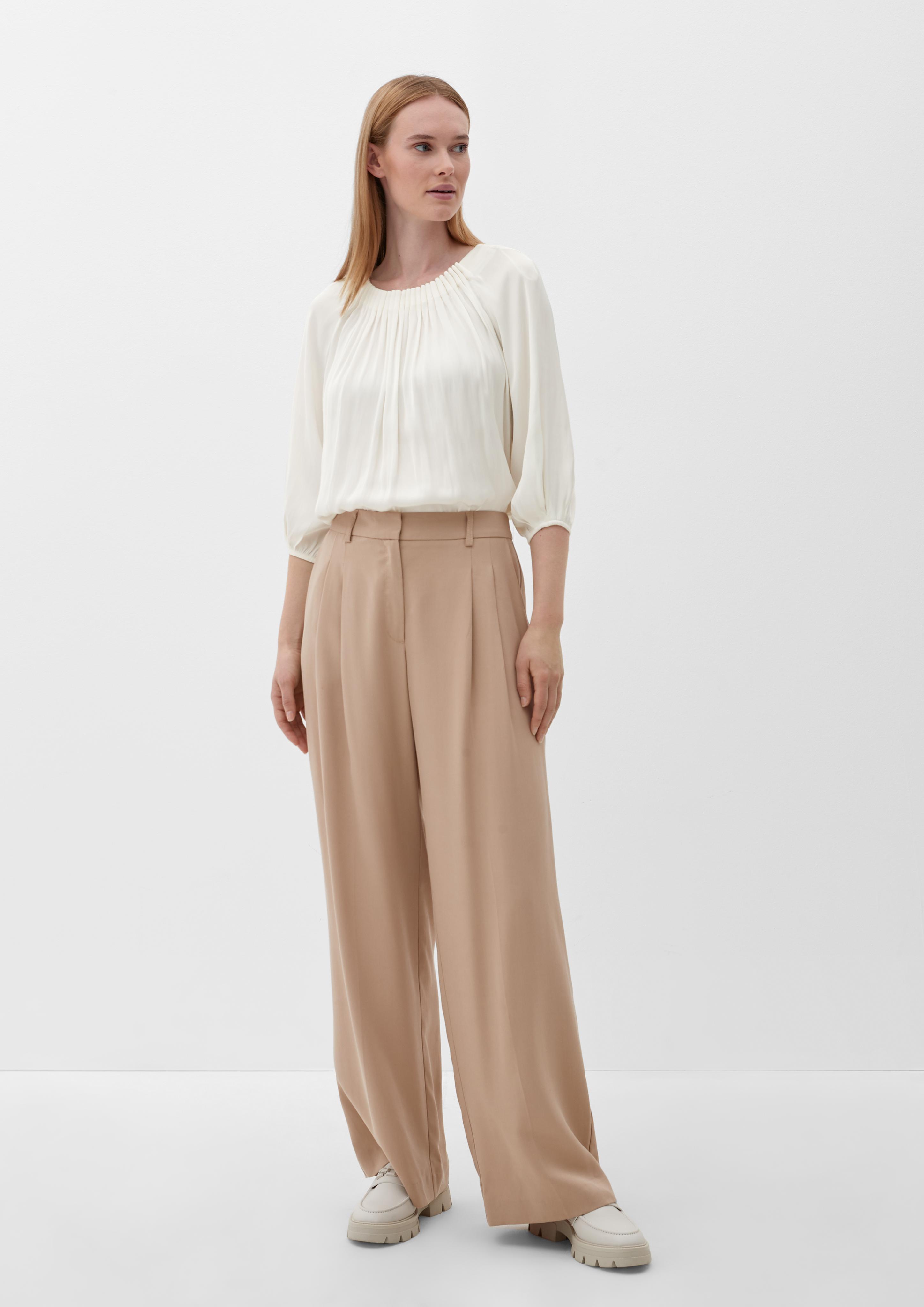 Bluse mit Raffung  2118689-0300