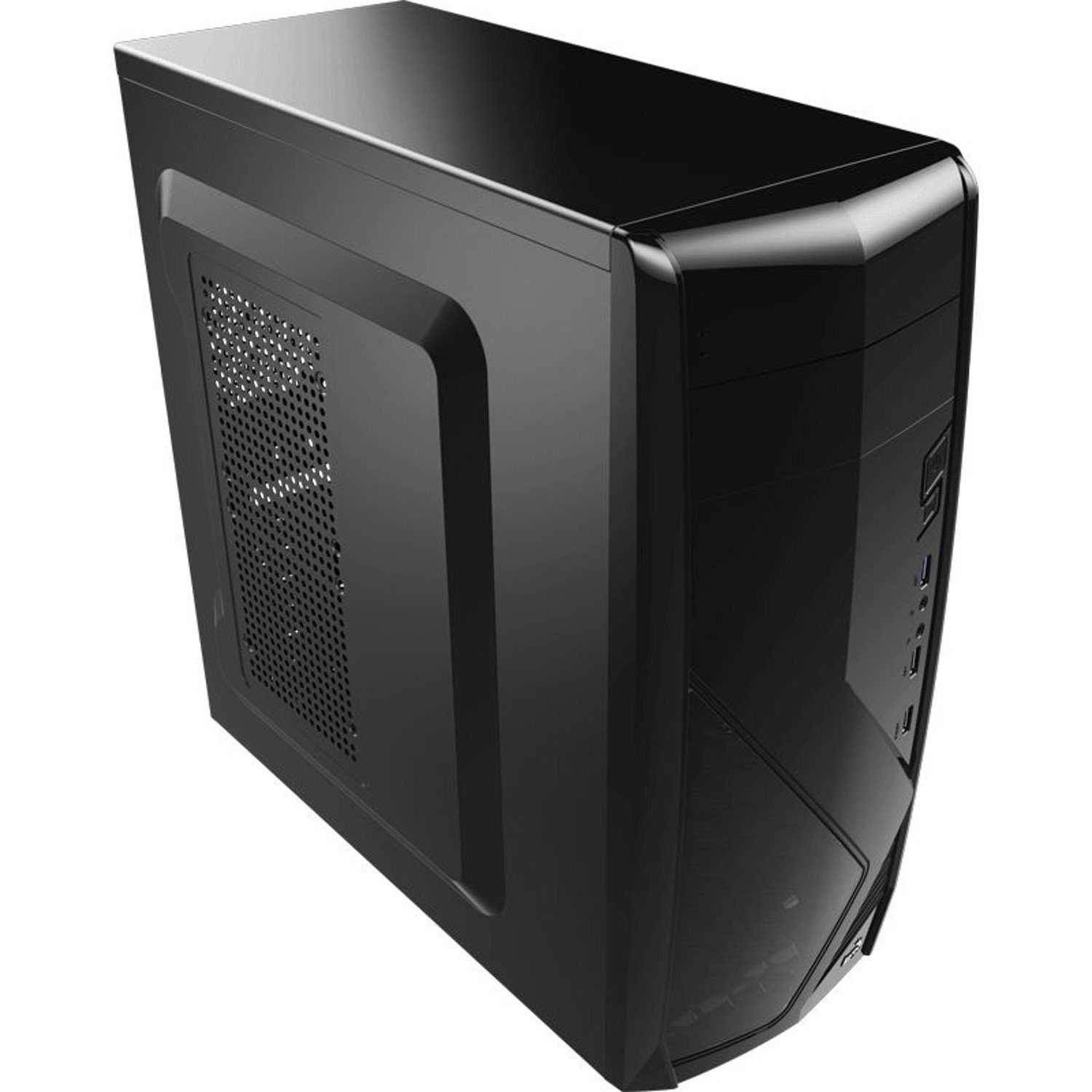 Kiebel Midi ATX Business-PC (Intel Core i3 Intel Core i3-10100, HD Graphics 630, 8 GB RAM, 512 GB SSD, Luftkühlung)
