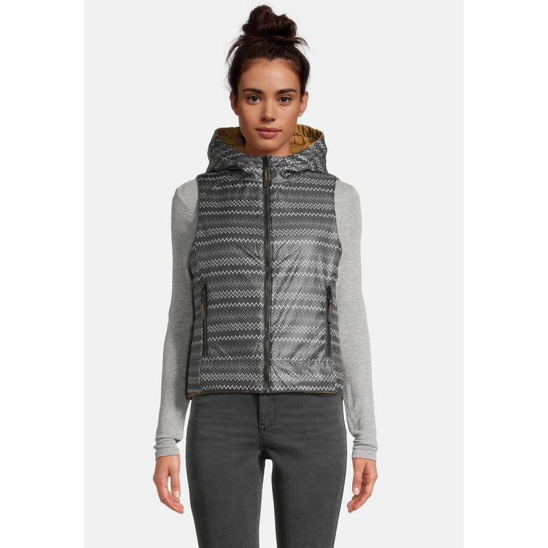 Krimson Klover Vesta Hooded Reversible Vest Steppweste Damen