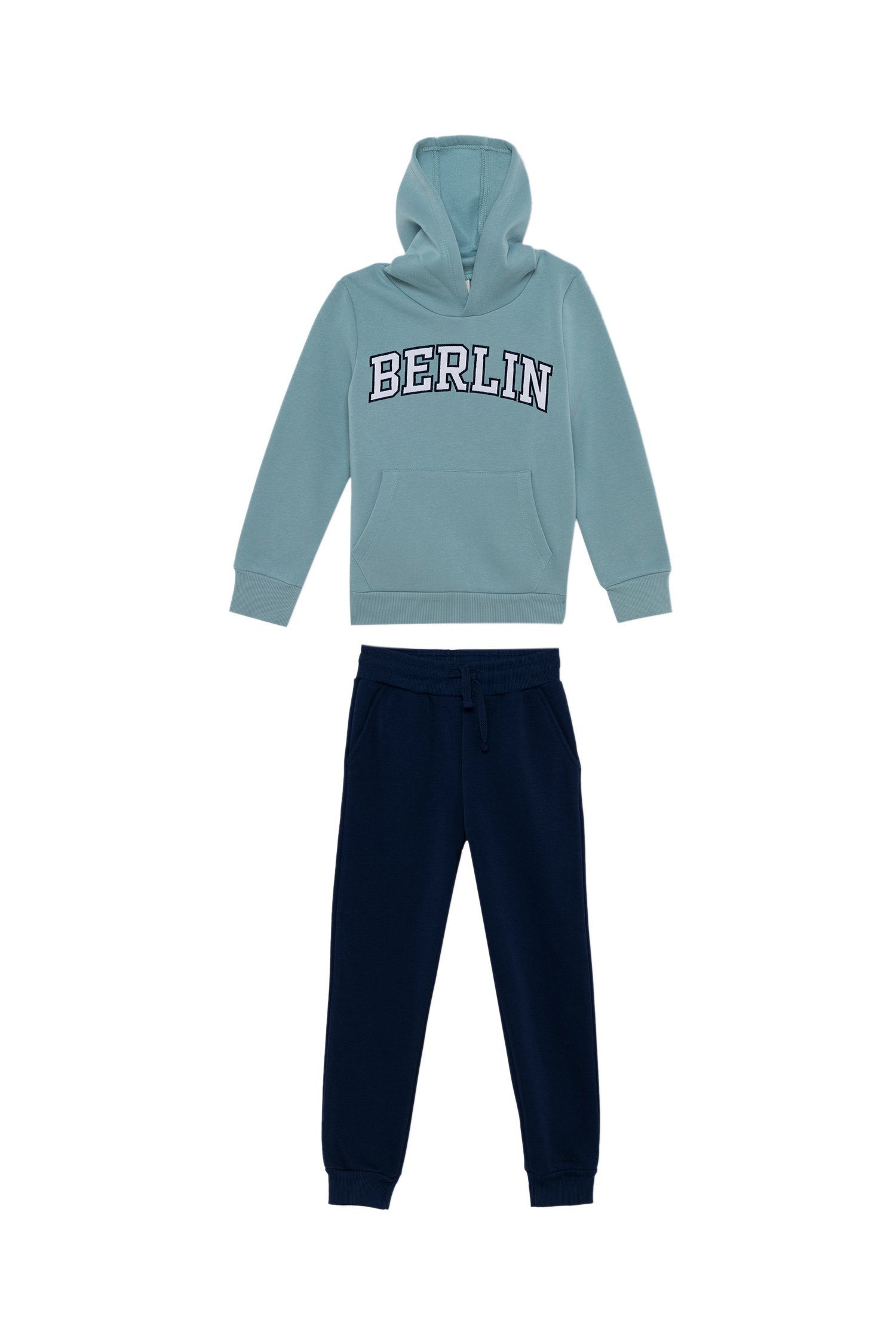 DeFacto Jogginganzug Jungen Jogginganzug REGULAR FIT (Set, 2-tlg) (Set, 2-tlg)