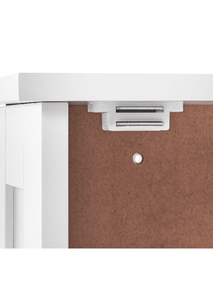 Beliani Bad-Spiegelschrank HUILA in Weiß - (W) 34 x (H) 53 x (L) 15 cm günstig kaufen onesize