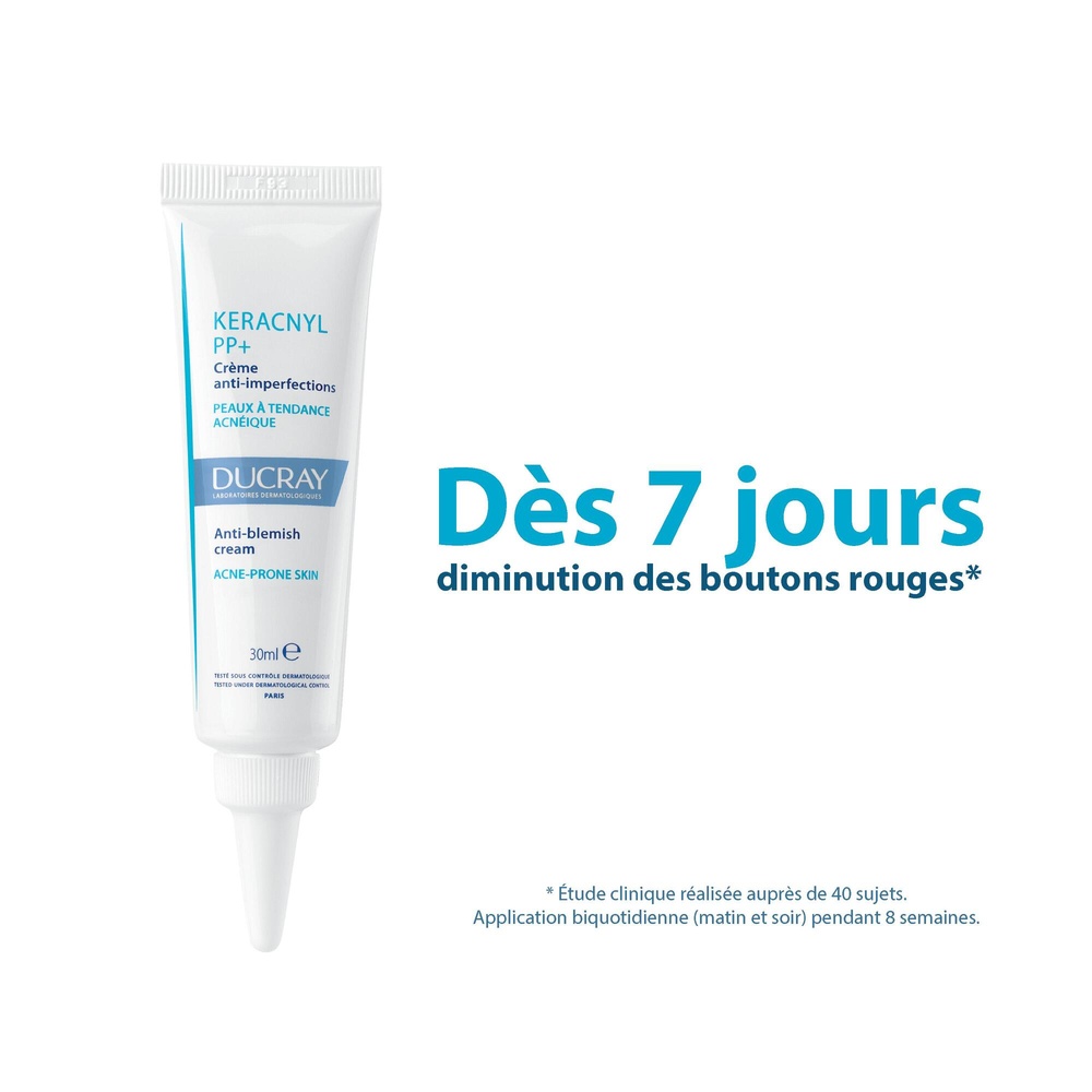 Ducray Keracnyl - PP+  Emulsion traitante purif iante Soin visage