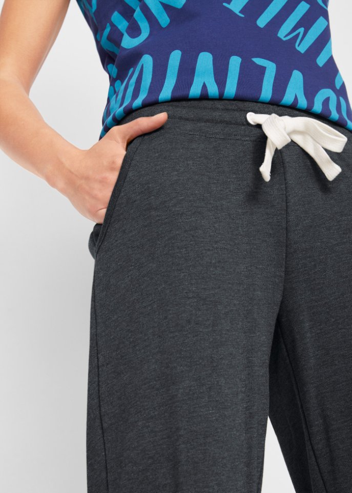 Sweathose mit Bindeband, Regular