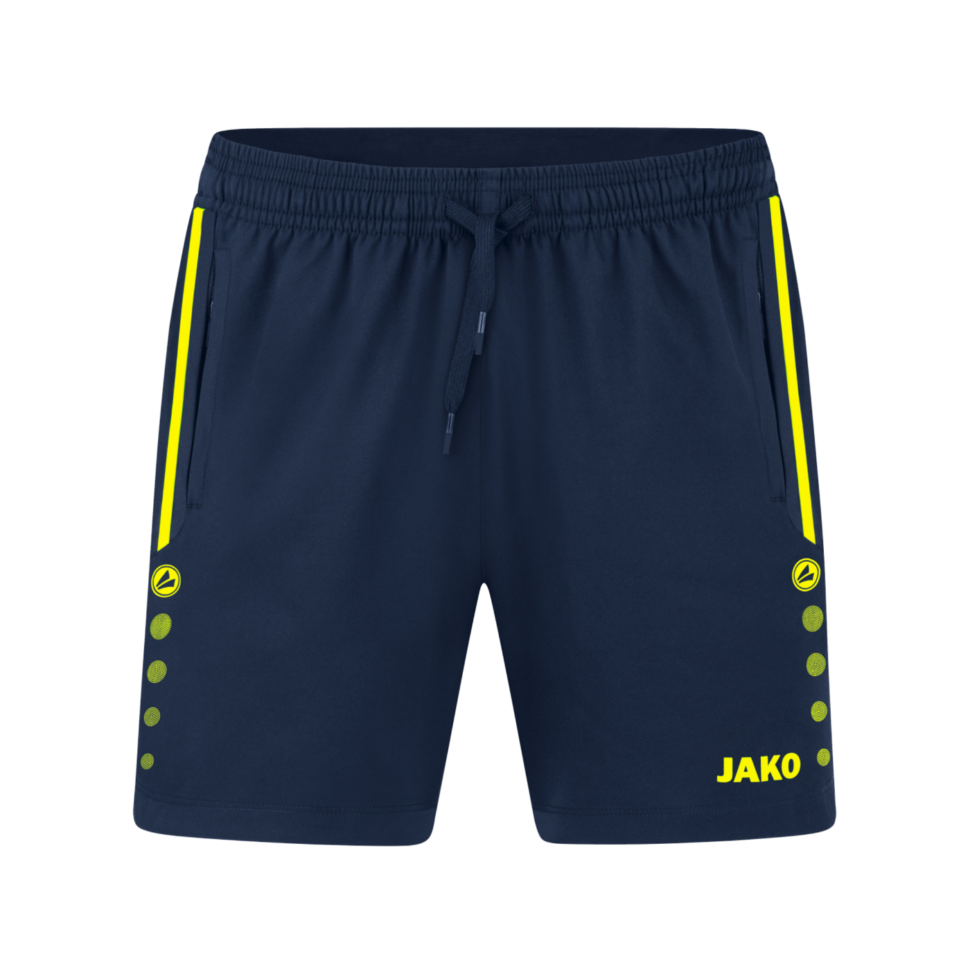 JAKO Allround Short Damen Blau Gelb F904