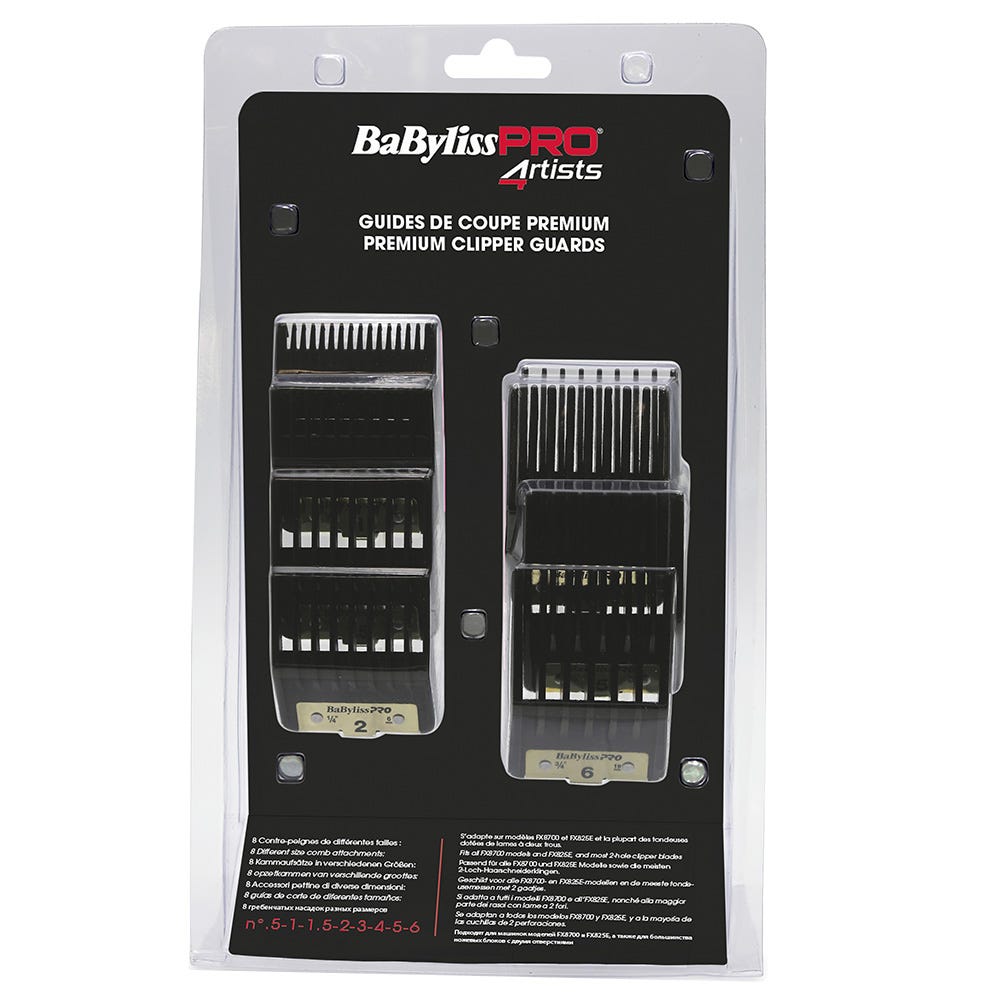 BaByliss Pro 4Artists Premium Clipper Guards