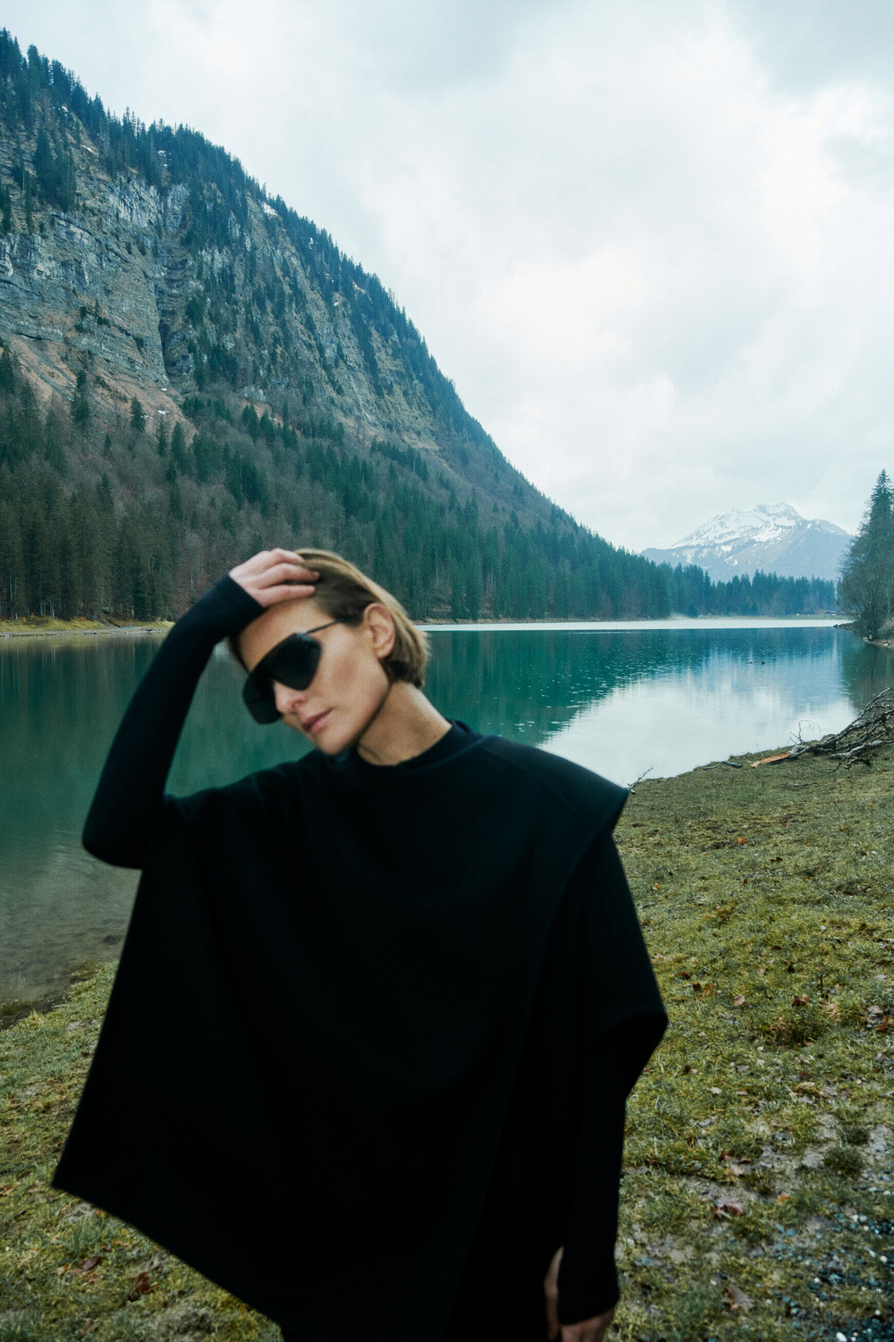 Manteau gmontana noir femme