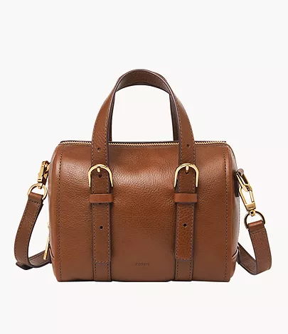 Fossil Mini Satchel Carlie Leder