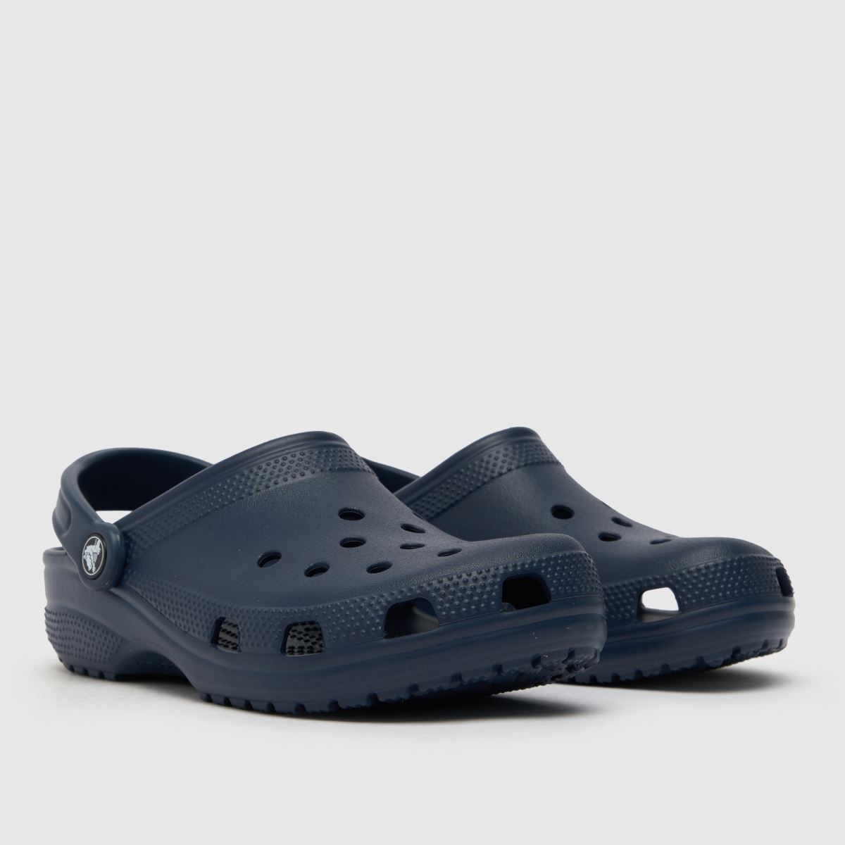 Crocs marinblå klassiska träskor Barnsandaler