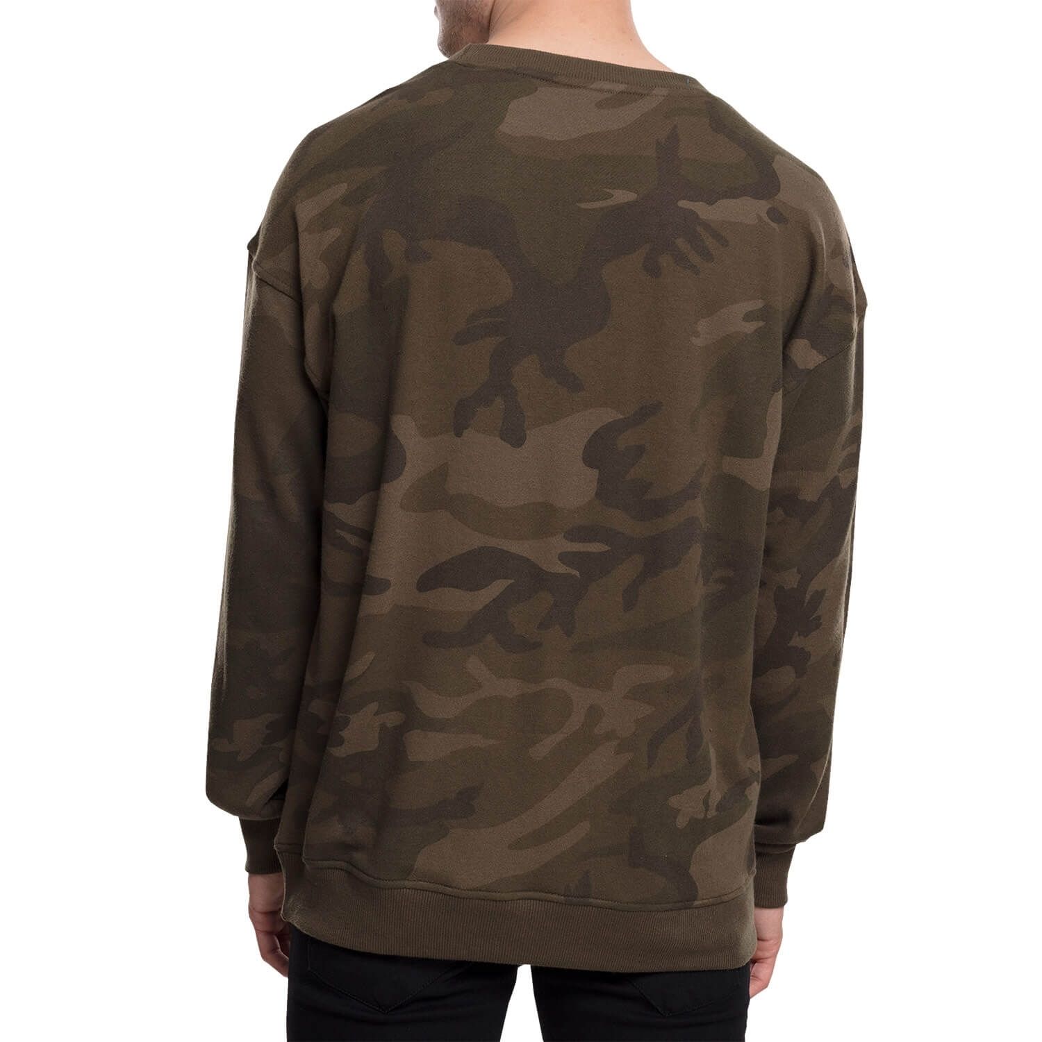 Camo Crewneck Pullover