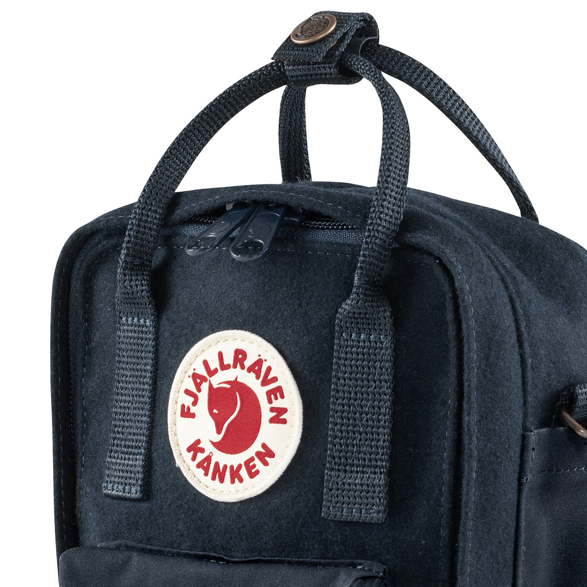 Fjällräven Kanken Re-Wool Sling Umhängetasche blau