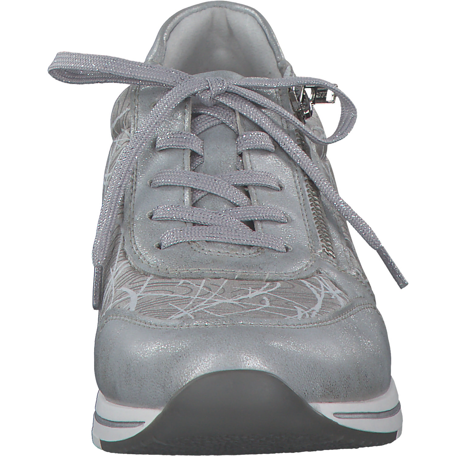 Remonte R6700, Schnürschuhe, Damen, ice/perlcloud/hellgrau-bianco