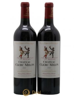 Château Clerc Milon 5ème Grand Cru Classé  2010 - Lot de 2 Bouteilles