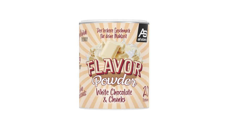 ALL STARS Flavor Powder White Chocolate & Chunks 60 g