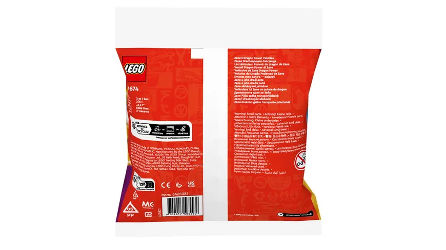 LEGO NINJAGO 30674 Zanes Drachenpower-Fahrzeuge
