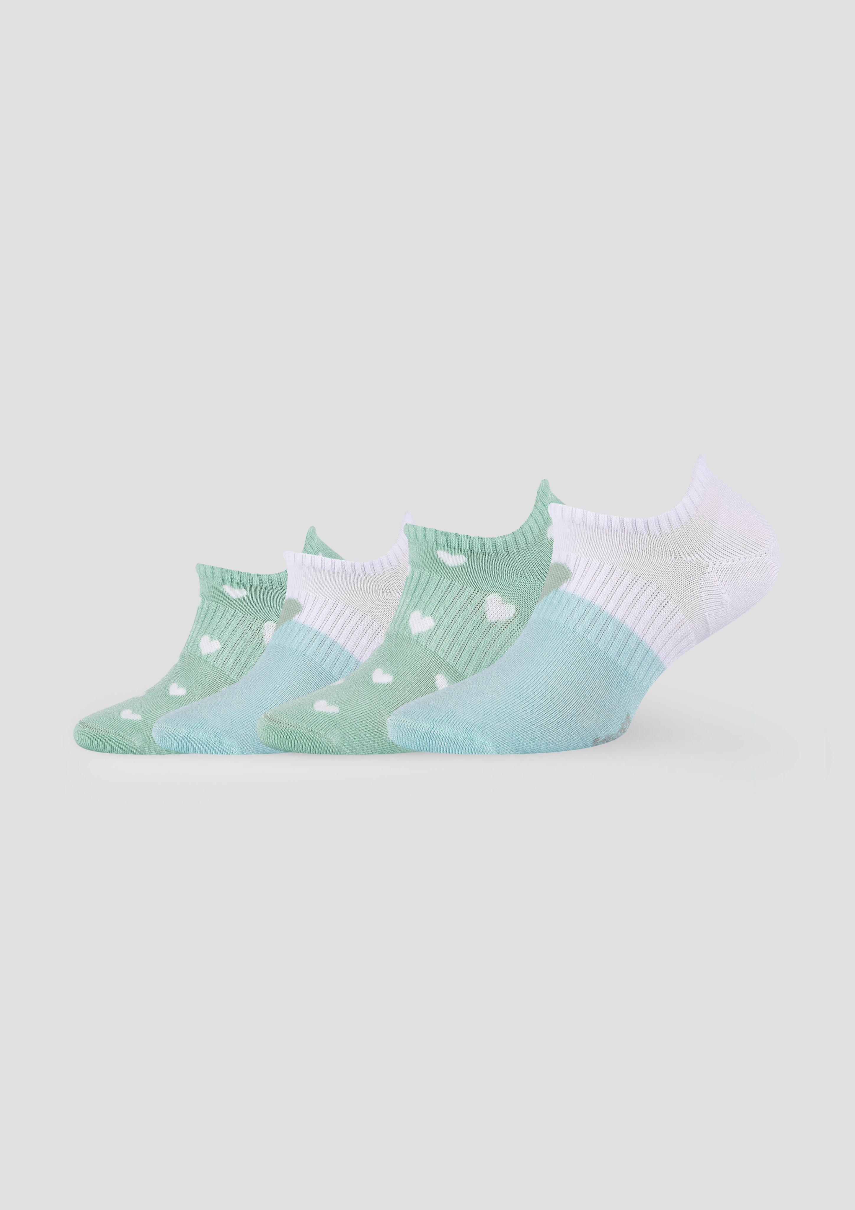 Kurze Socken mit Herz-Details  6007873-6000
