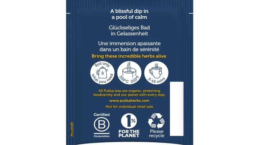 pukka kamille, vanille & manuka-honig Bio-Kräutetee 32 g