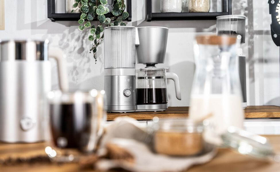 Kaffee Starterset, 4-tlg., silber