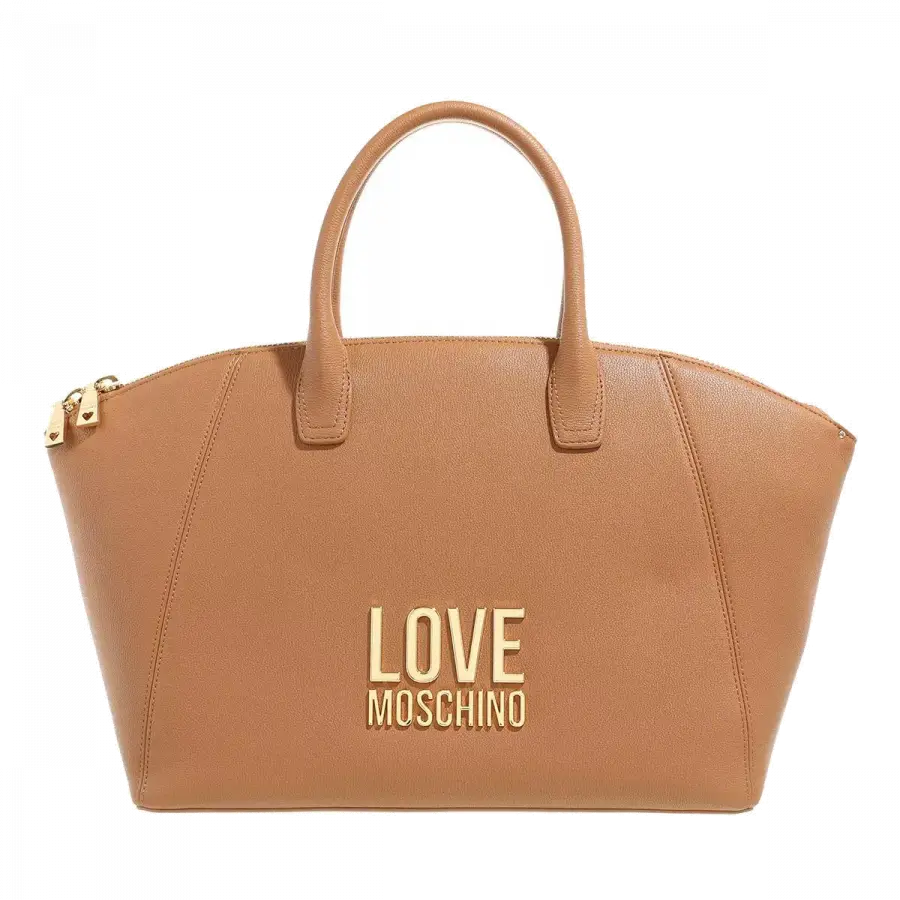 Love Moschino - Love Moschino Handle Bags Kunstleder Cognac - braun