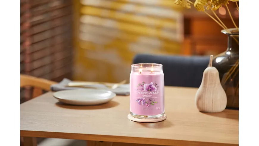 Yankee Candle Duftkerze Signature Large Jar Wild Orchid Wild Orchid