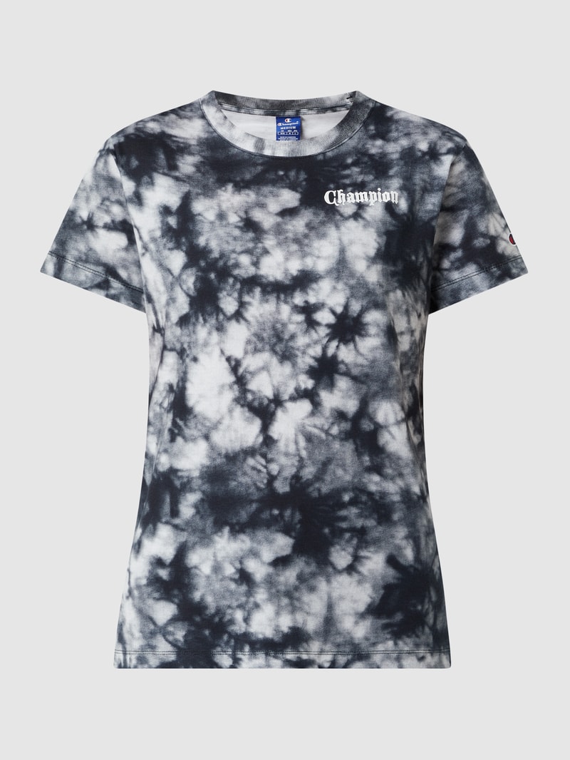 Custom Fit T-Shirt aus Baumwolle - Champion x P&C - Exklusiv bei uns in schwarz