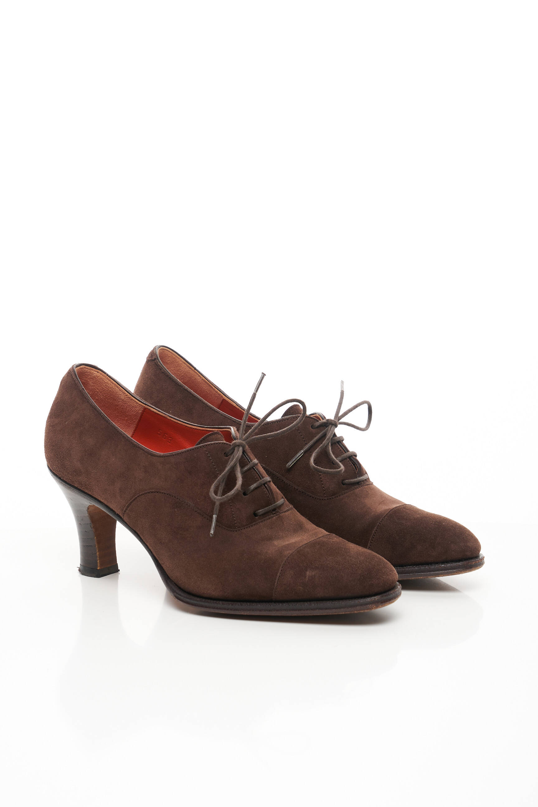 Carmina Derby Femme couleur marron