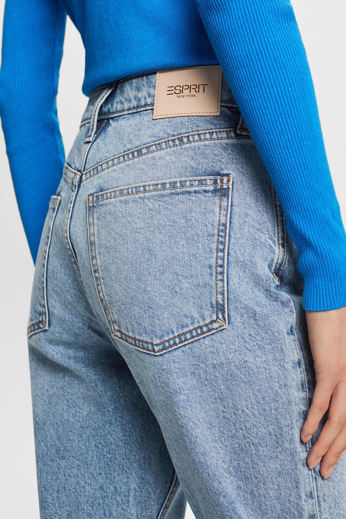 Klassische Retro-Jeans mit hohem Bund
