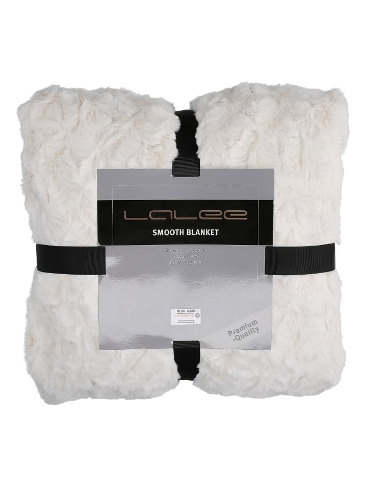 GMD Living Superweiche Kuscheldecke SMOOTH in Farbe Ivory (elfenbein)   günstig kaufen