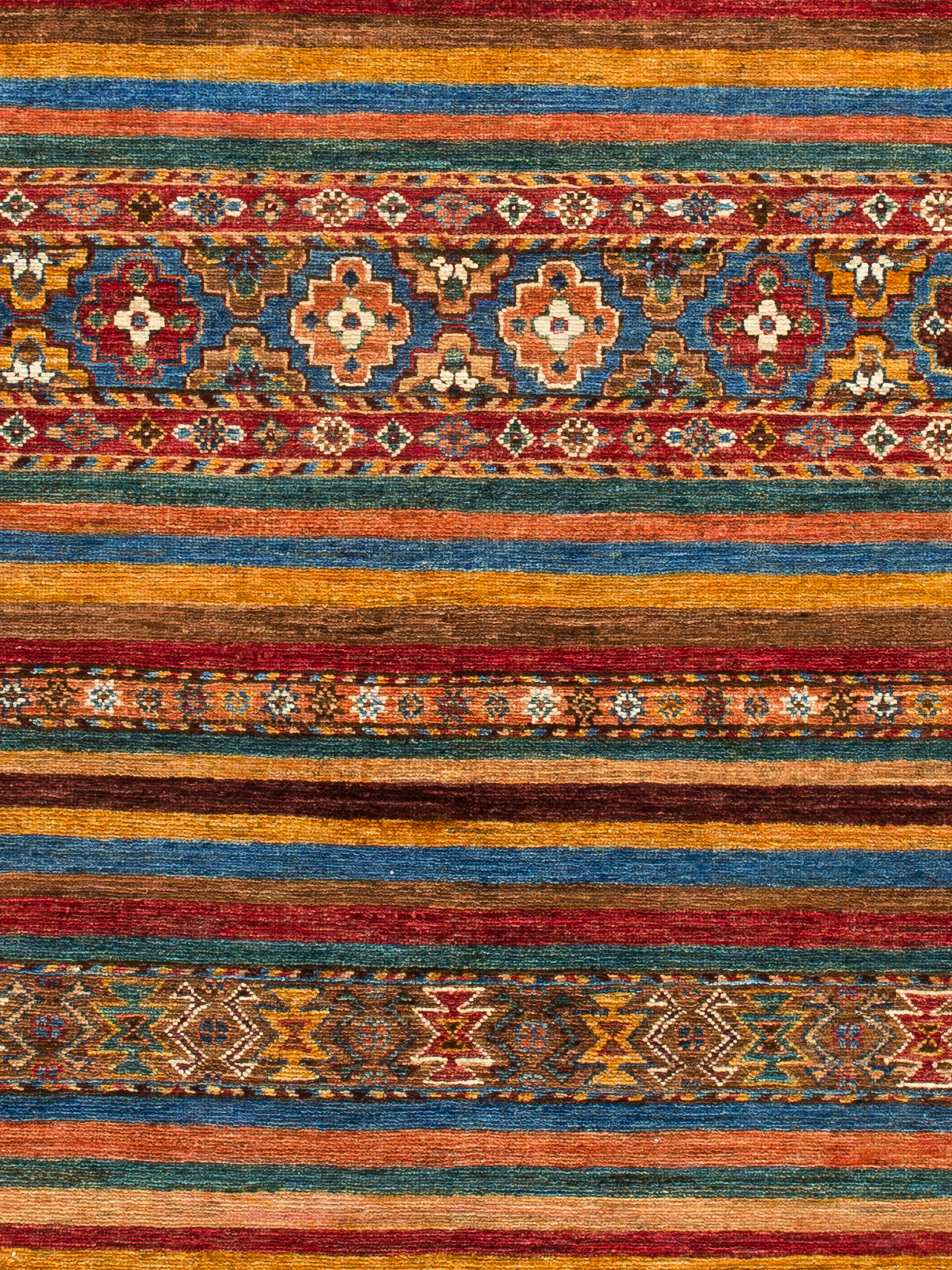 Chobi Schal ca. 253 x 300 cm, Unikat / Einzelstück