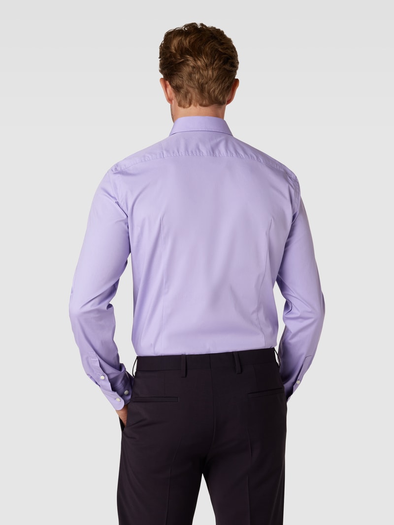 Slim Fit Business-Hemd mit Kentkragen Modell 'HANK' in flieder