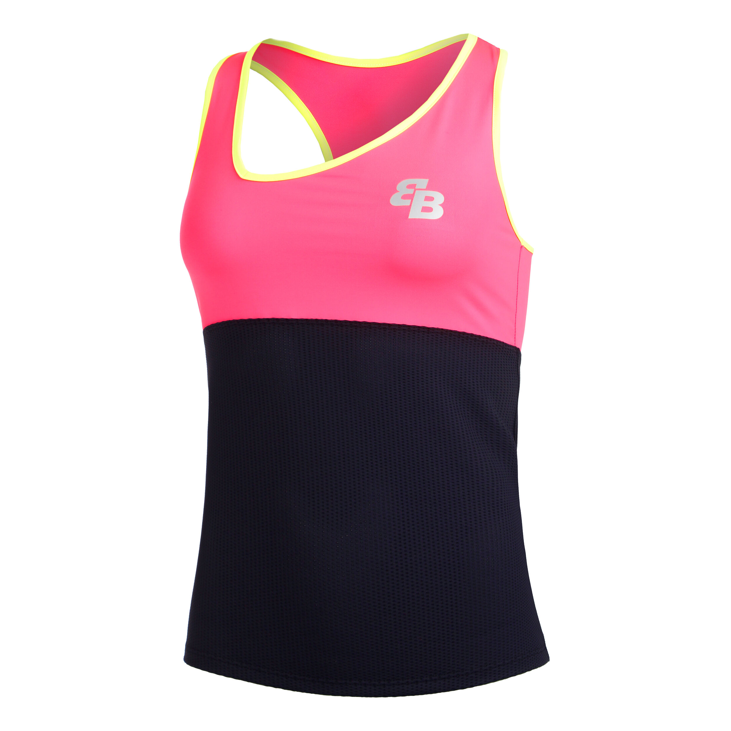 Cabo De Gata Tank-Top Damen - Pink, Gelb