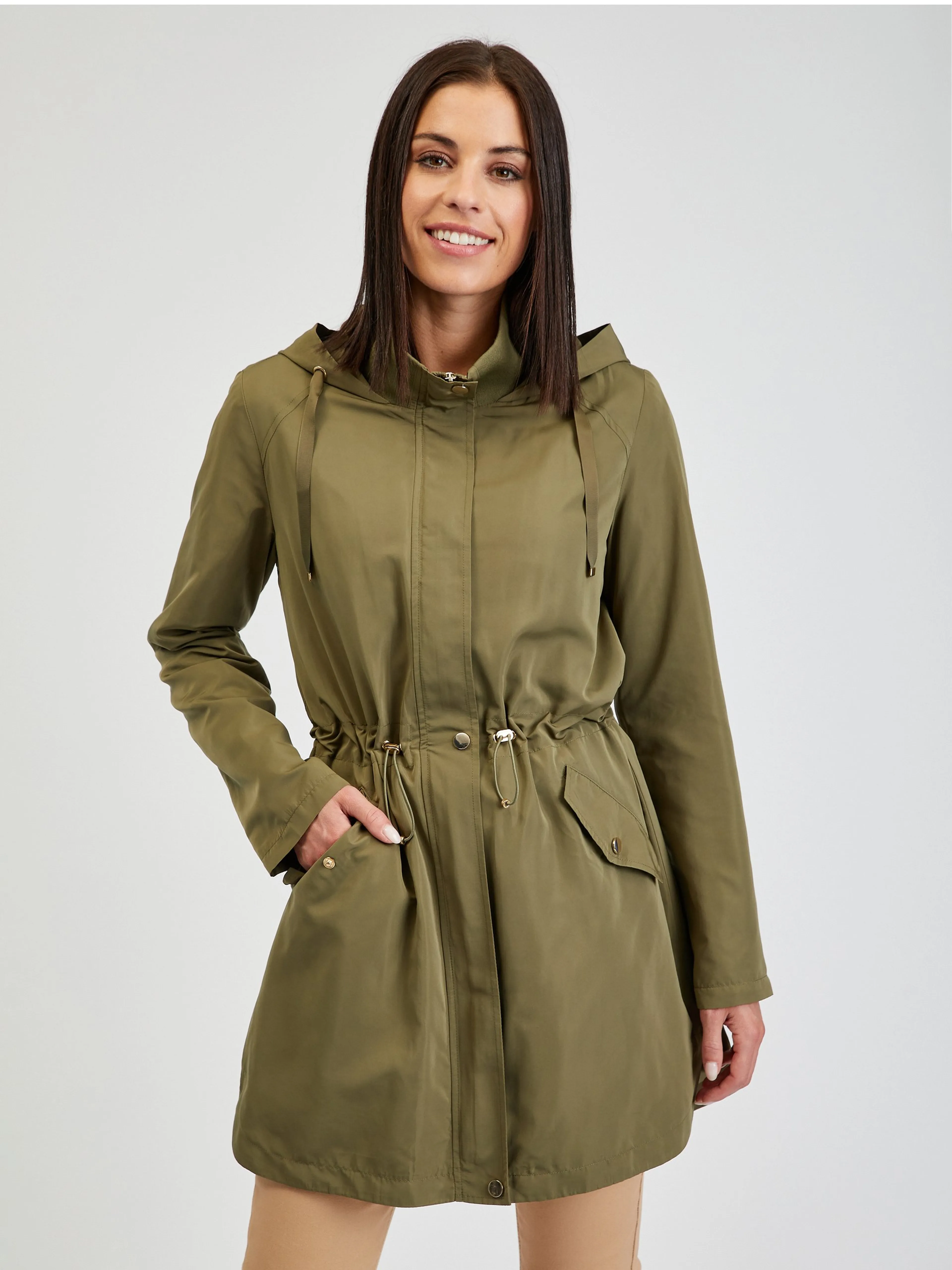 Khaki Damen Parka ORSAY