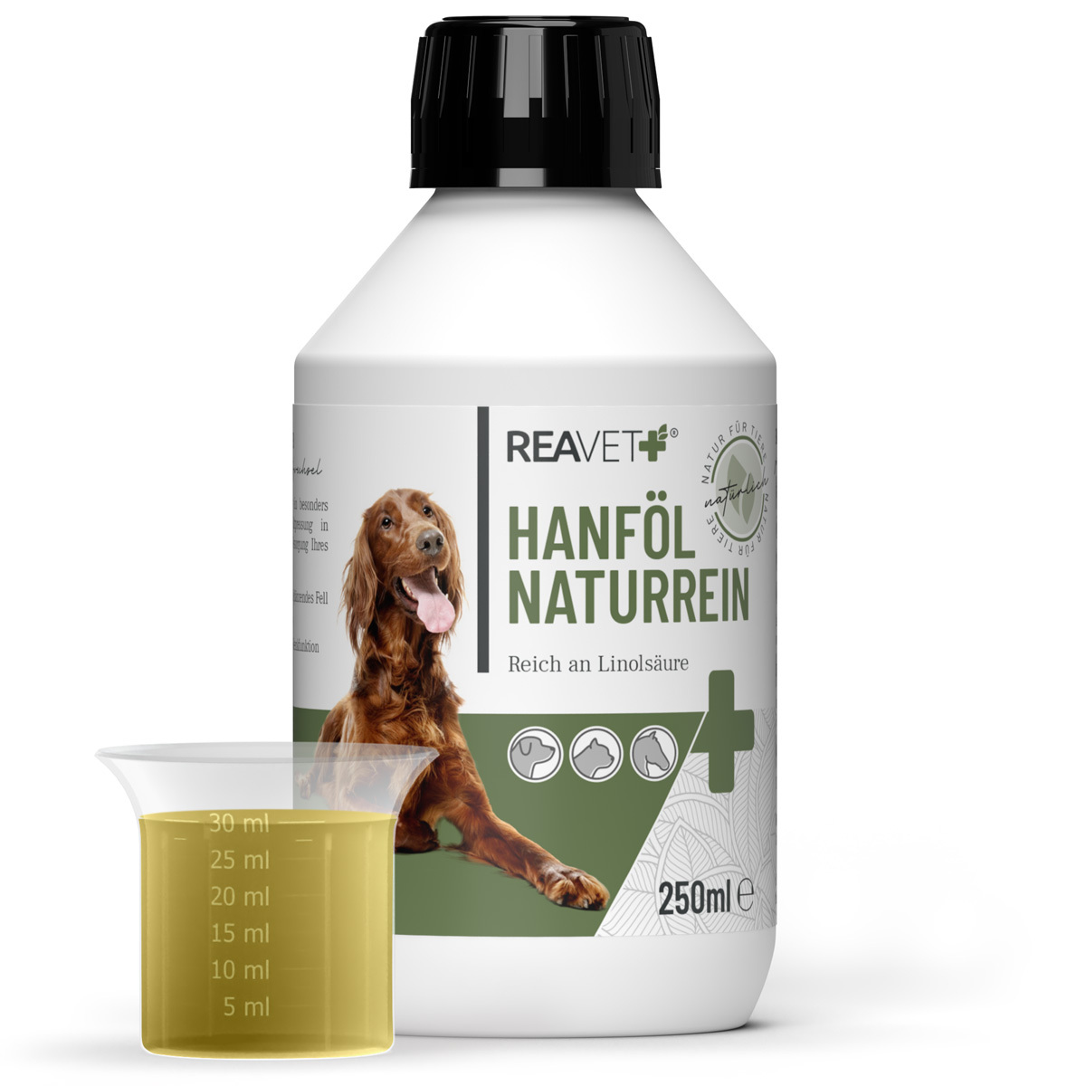 REAVET Ergänzungsfutter & Aufzucht REAVET Hanföl kaltgepresst 250ml