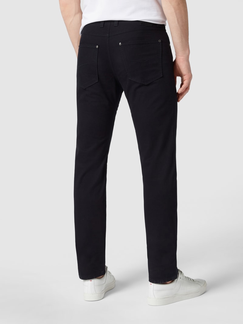 Chino mit Stretch-Anteil Modell '3020' in marineblau