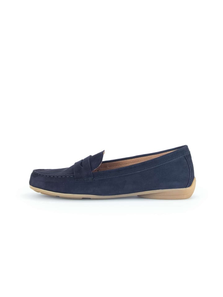 Gabor Fashion Mokassins in blau günstig kaufen 38